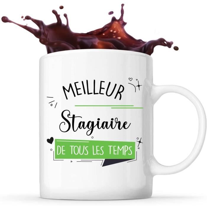 Mug Meilleur Stagiaire de tous les temps Idée Tasse Cadeau Travail