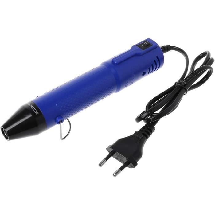Mini Pistolet à Air Chaud Engindot 350°C 350W - Décapeur Thermique Portable Avec Buse Inox Pour Bricolage DIY - HGP35AC