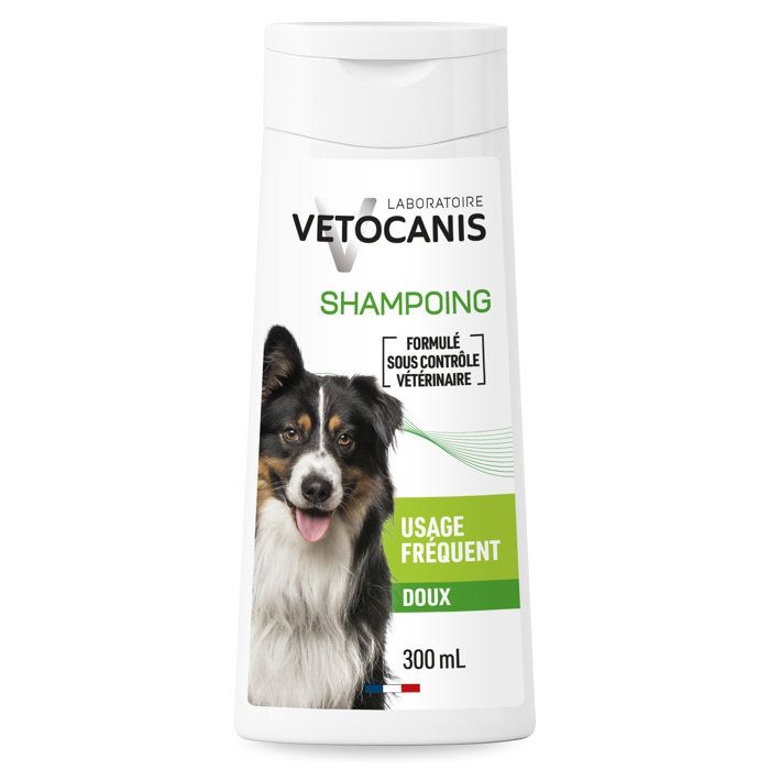 Shampoing Pour Chien VETOCANIS 300 ml – Usage Fréquent, Aloe Vera - vue 2