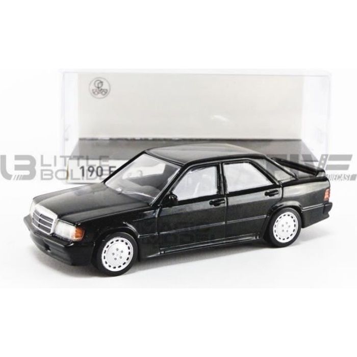 Voiture miniature de collection - NOREV - Mercedes-Benz E 190 2.3L 16V (1984) - Échelle 1/43 - Noir Voiture miniature de collection - NOREV - Mercedes-Benz E 190 2.3L 16V (1984) - Échelle 1/43 - Noir