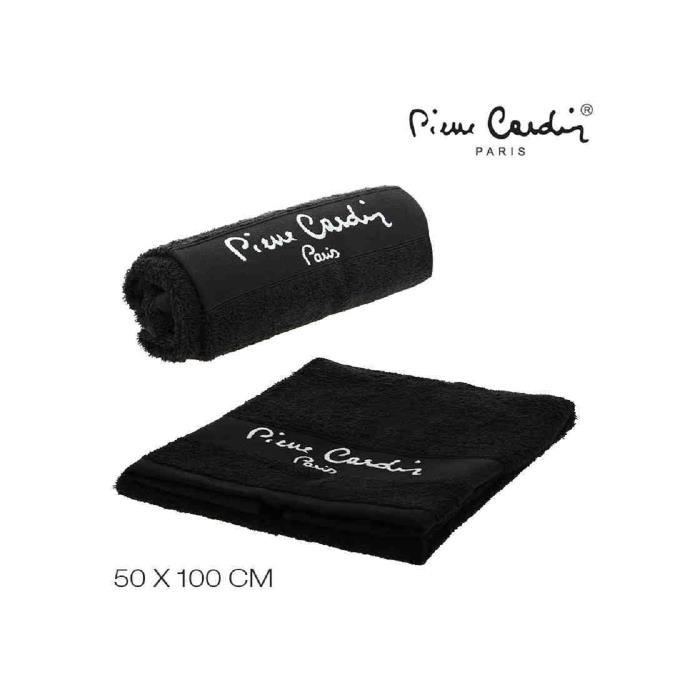 Serviette De Bain Vintage Pierre Cardin – 136x89 Cm – 100% Coton – Made In France