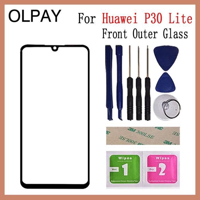 Écran LCD + Vitre Tactile + Verre Trempé Pour Huawei P30 6.1