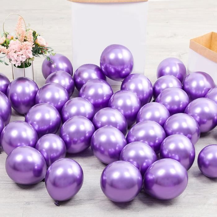 Lot De 24 Poids Pour Ballons Hélium - Pendentifs Magnétiques Blancs Ronds - Pour Centres De Table Anniversaire, Mariage, Noël - 2