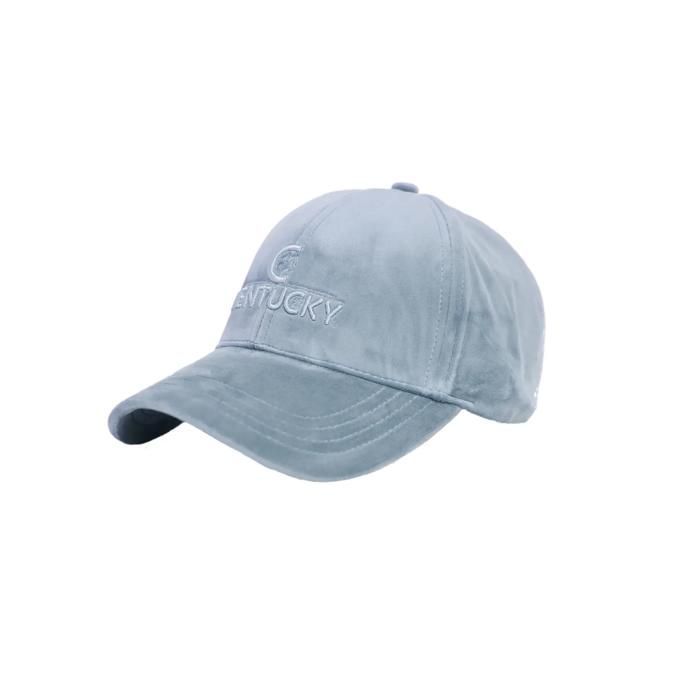 Casquette velvet Kentucky - light blue - TU