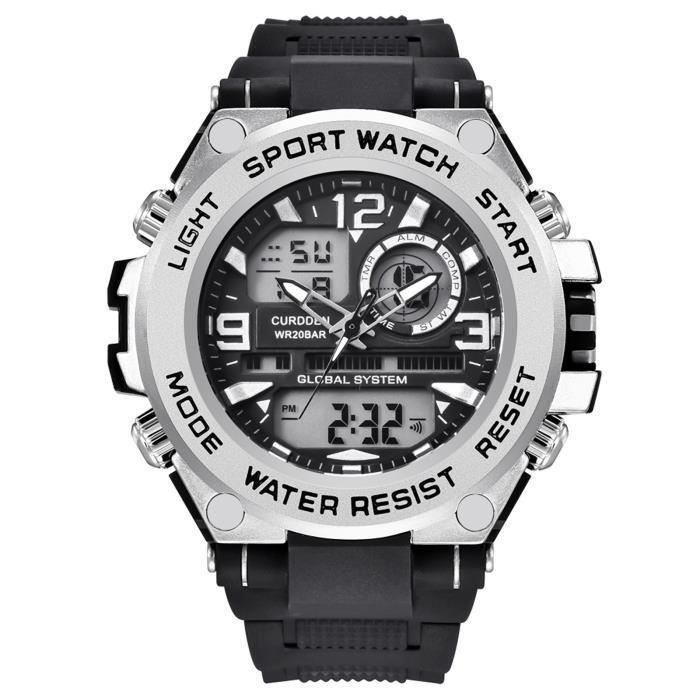 Montre Digitale Pour Homme - Résistance à L'eau 1 ATM, Référence 0386809 - Neuve Avec étiquettes