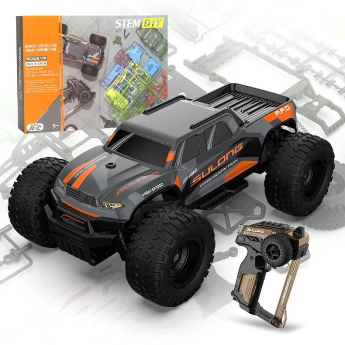 Voiture T l command e de Construction 50 PCS STEM Jouets 2.4GHz