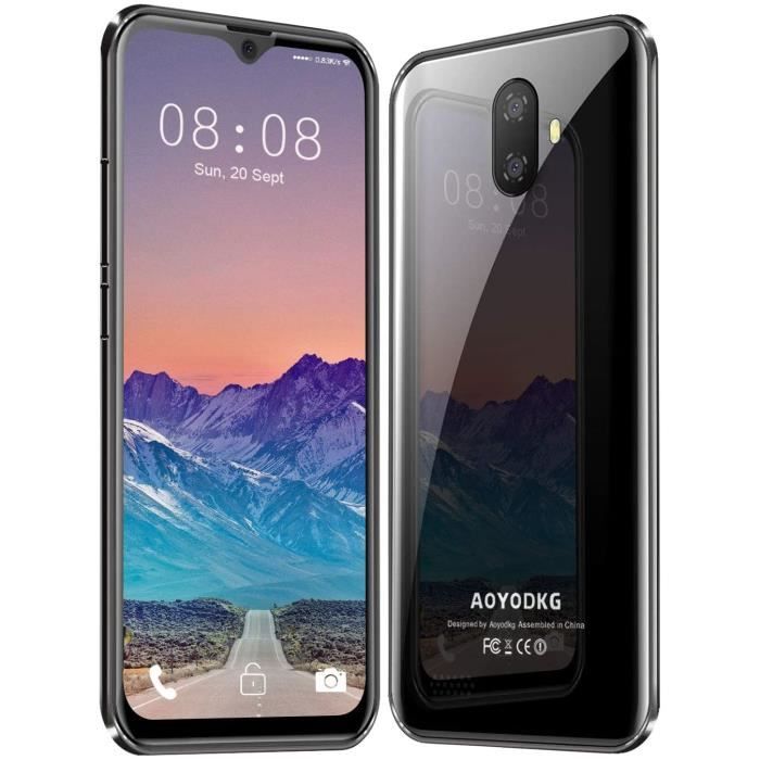 Smartphone Android 8.1 Débloqué KXD 6A - 5,5" 1Go RAM 8Go ROM Rouge - Double SIM - Neuf