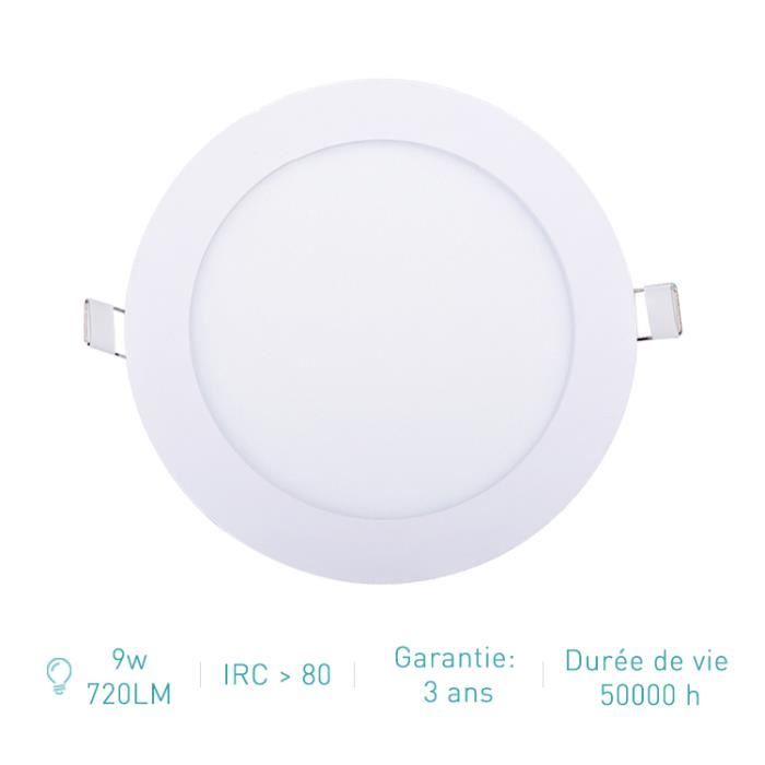 Spot Led Extra Plat Meuble Cuisine Spot Led Encastrable Extra Plat 9w 720lm Equivalent 70w