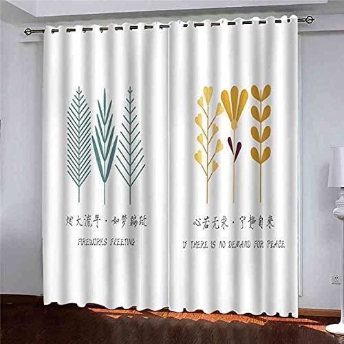 Rideau Salon Occultant Isolant Thermique Rideaux à Oeillets Solid Lourd