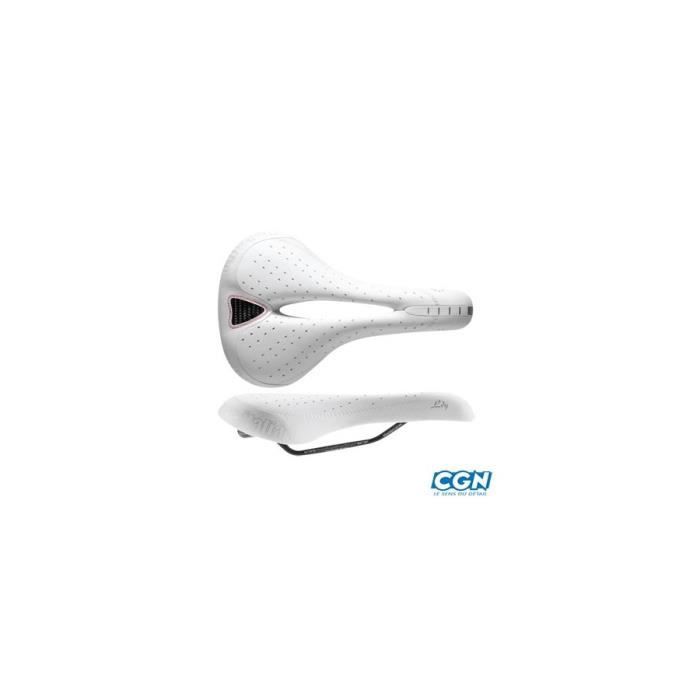 Selle route vtt selle italia lady gel flow blanc 280gr Cdiscount Sport