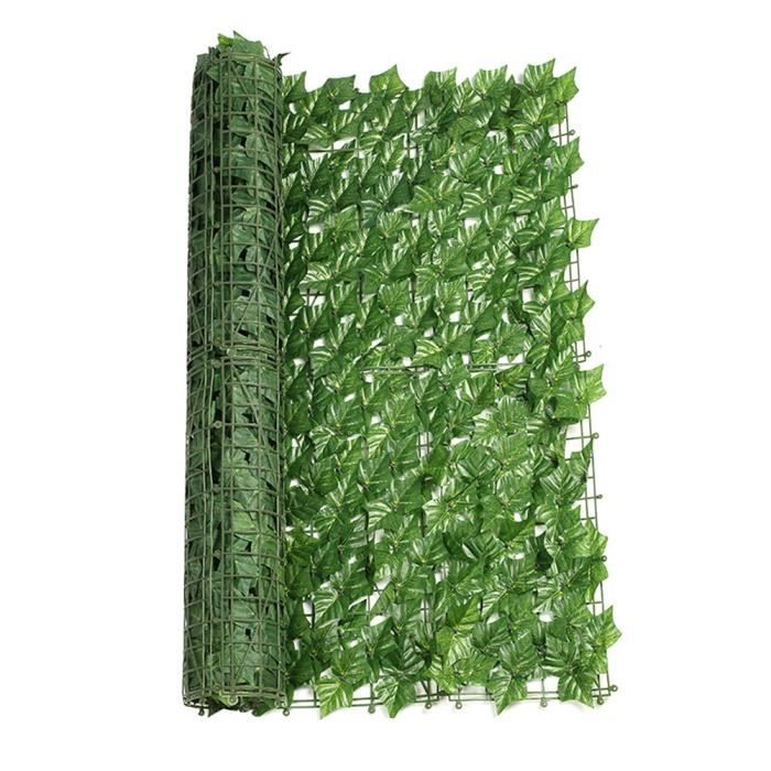 Cloture grillage,Clôture à feuilles artificielles,rouleau de Protection contre la décoloration UV,barrière murale -Type 0.5x3M -G