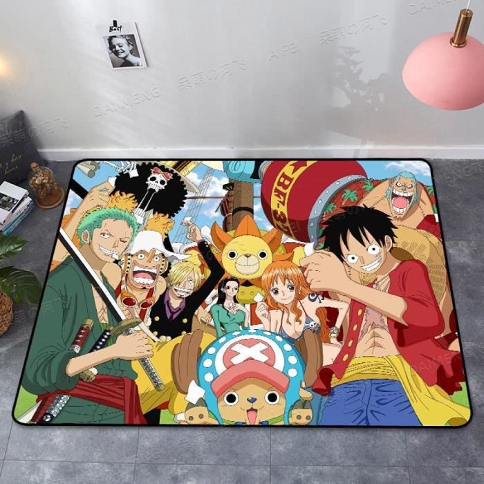 3d Tapis Anime One Piece Tapis De Sol Paillasson De Chambre Tapis Antiderapant Cartoon 1x160cm 22 Cdiscount Maison