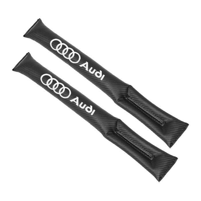 Boîte Rangement Siège Écart Audi Q3 F3 2018-2024 – Organisateur Console Latérale Cuir PU, Noir