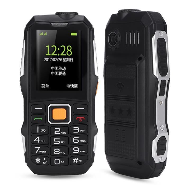 YOSOO Téléphone Portable Âgé U001 Téléphone Portable pour Personnes