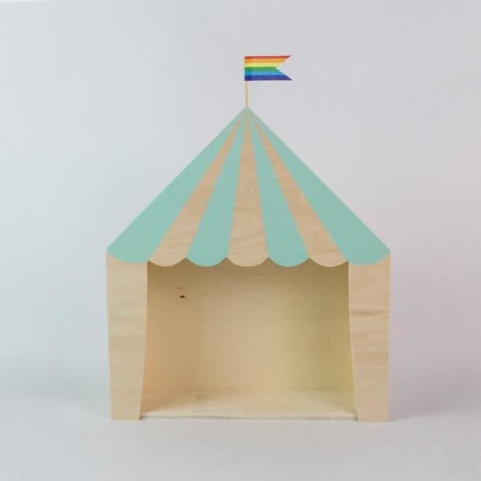 Casier En Bois Pour Chambre D'enfant - Boîte De Rangement Pour Les Jouets Blanc