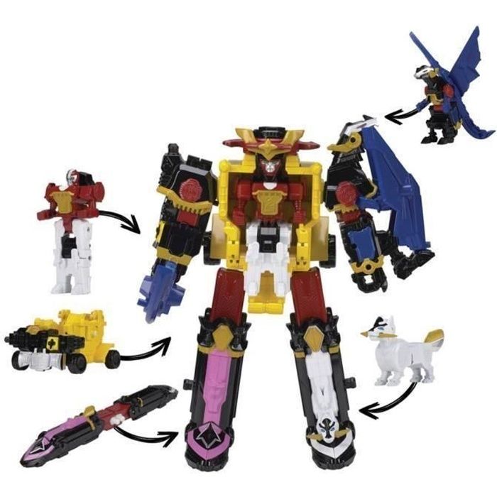 jouet megazord ninja steel
