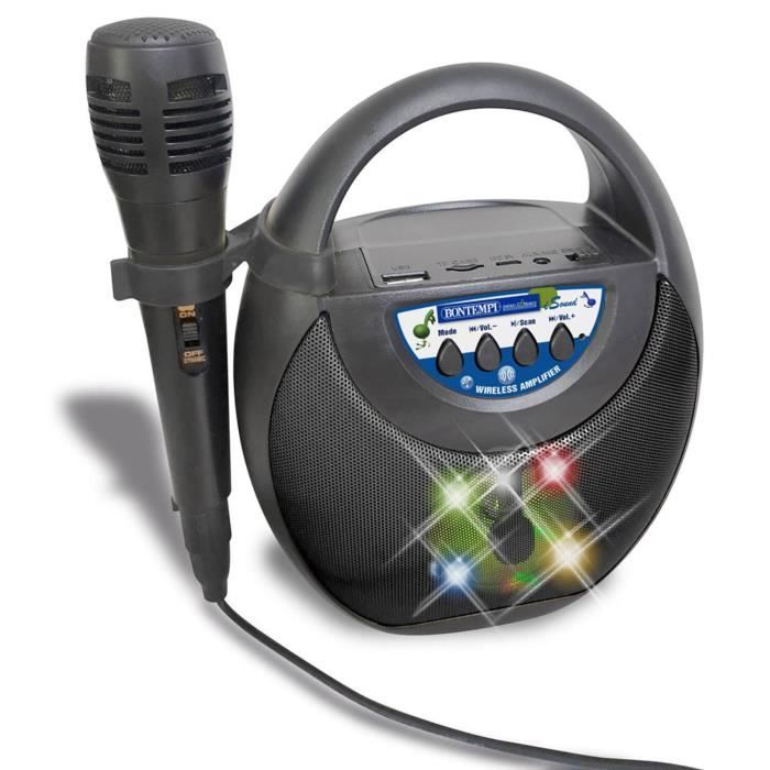 Bontempi - Magnétophone avec micro SING ALONG