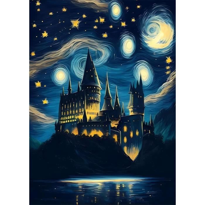 Diamond Painting Adulte Animaux Art Diamant Débutant Kit Peinture Diamant 5D RICUVED - 30x40 Cm - Diamants Ronds Complets - Activité Relaxante Adultes & Enfants Diamond Painting 5D Peinture Numero Noel
