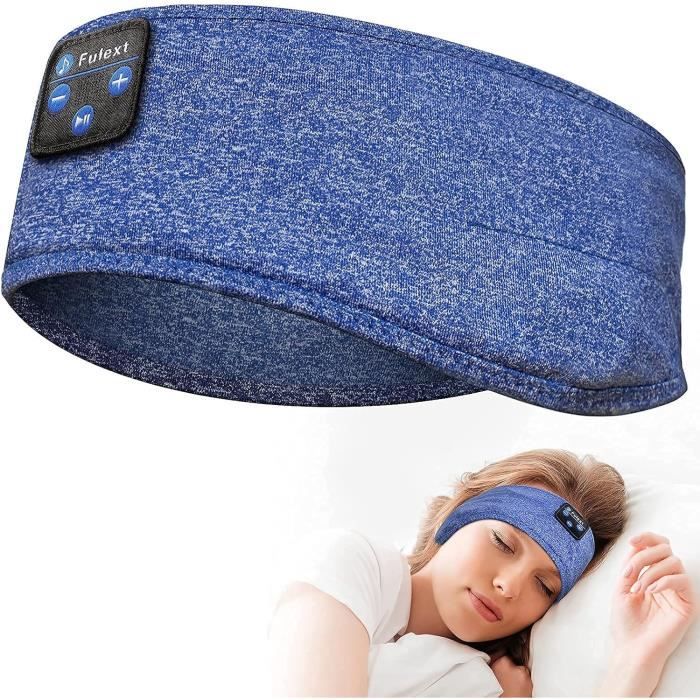 Masque De Sommeil Bluetooth 3D Avec Haut-Parleurs - Lavable, Réglable - Pour Méditation, Voyage