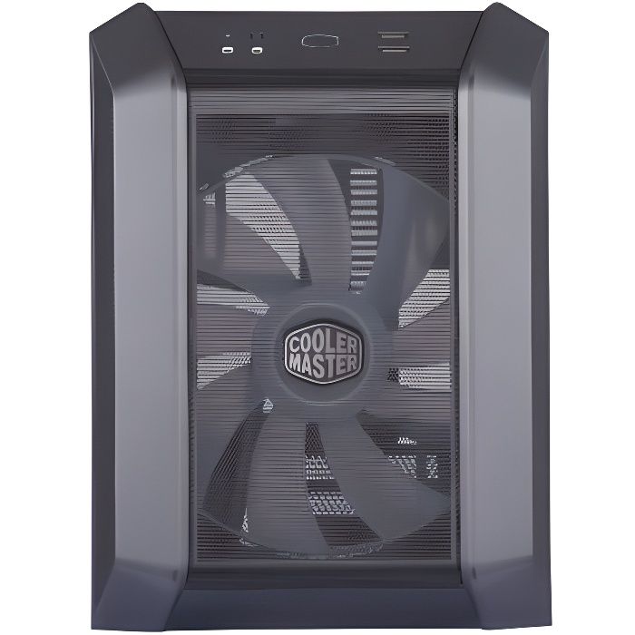 COOLER MASTER MasterCase H100 Boitier Gaming RGB Mini ITX 1x Ventilateur de 200mm RGB