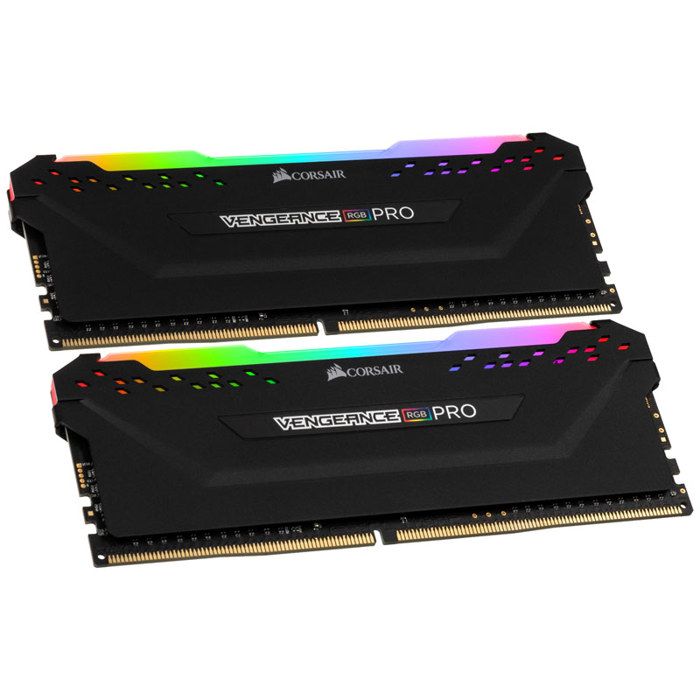 Vente Memoire PC CORSAIR Mémoire PC DDR4 - Vengeance RGB Pro 16 Go (2 x 8 Go) - 3600 MHz - CAS 18 - LED RGB (CMW16GX4M2C3600C18) pas cher Vente Memoire PC CORSAIR Mémoire PC DDR4 - Vengeance RGB Pro 16 Go (2 x 8 Go) - 3600 MHz - CAS 18 - LED RGB (CMW16GX4M2C3600C18) pas cher