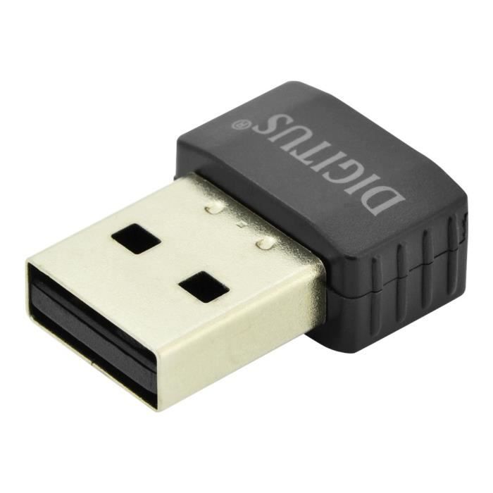 DIGITUS DN-70565 - Adaptateur réseau - USB 2.0 - 802.11b, 802.11a, 802.11g, 802.11n, 802.11ac