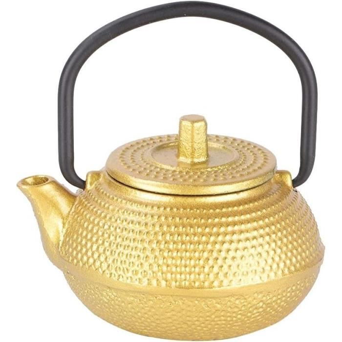 Théière En Fonte Japonaise, Mini Pots À Thé Théières Japonaises Doré