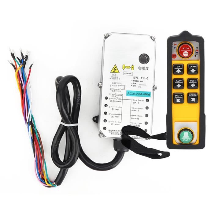 Télécommande Sans Fil Radio Pour Grue Industrielle - Modèle F21-E1B AC 24V - Neuf (origine Chine)