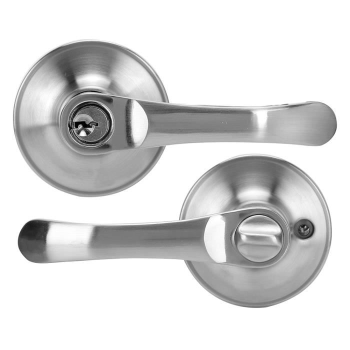 JESSTTI Lot De 2 Boutons De Porte D'intérieur Dorés Pour Salle De Bain Et Chambre à Coucher, Boutons De Porte D'intérieur En Cristal, Fonction