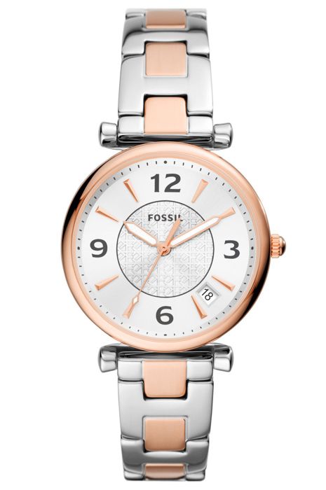 Montre fossil femme bicolore on sale