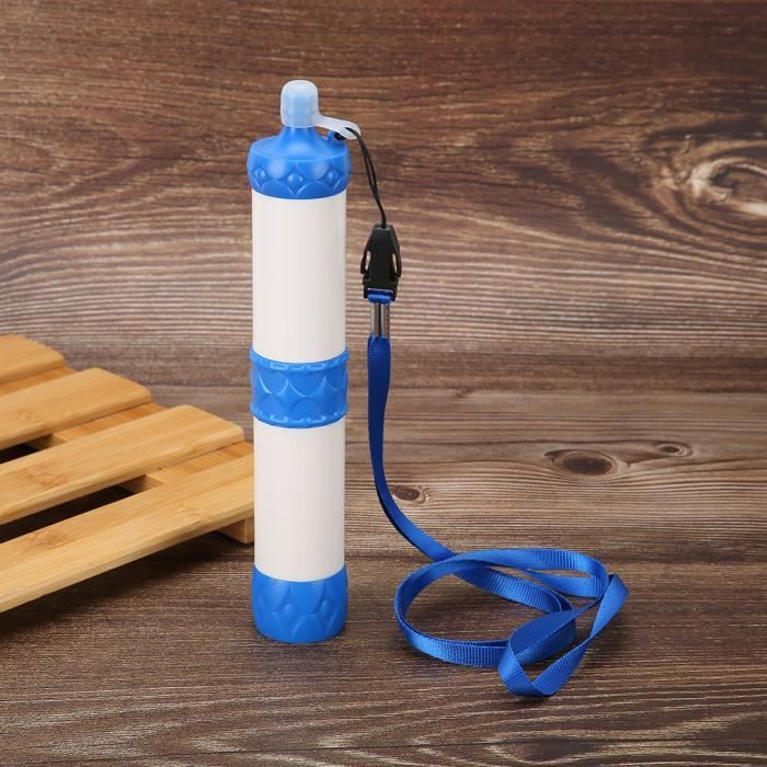 Filtre à Eau Portable Membrane Solutions - Paille Survie 4 étages, Capacité 5000L