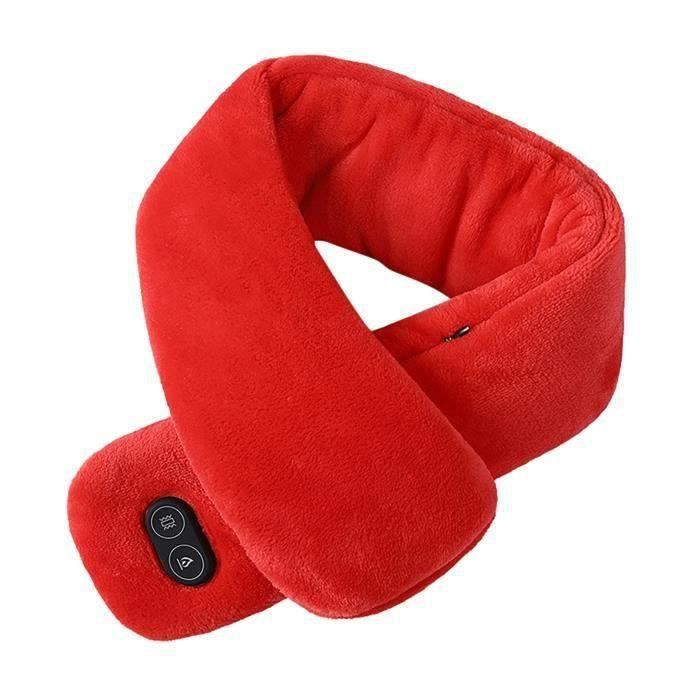 Écharpe Chauffante Électrique USB – 3 Niveaux De Chaleur, Ultra Douce, Idéale Hiver Cadeau Parfait Femme Homme