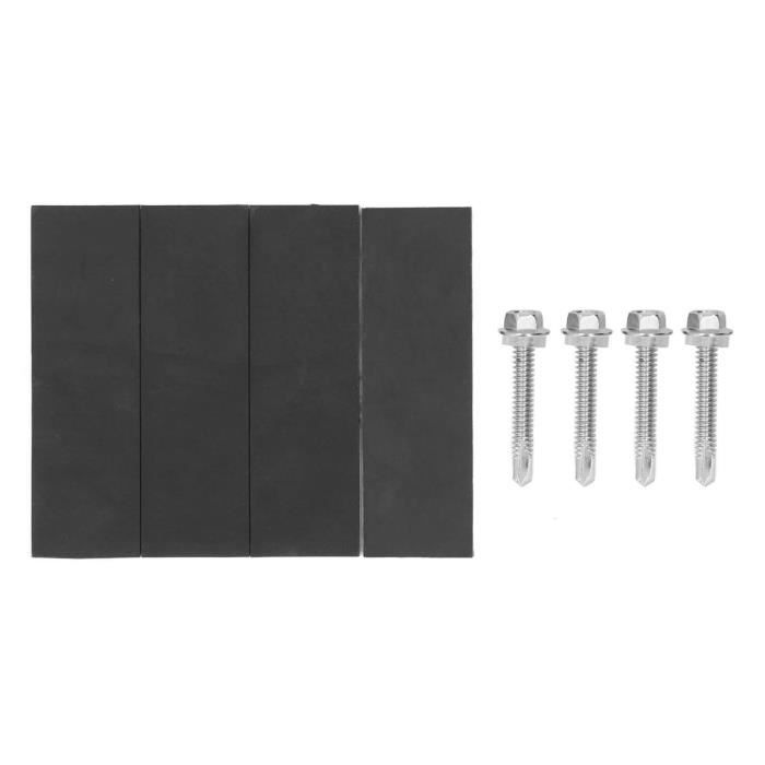 Kit Support Panneau Solaire Pour Toit Tôle - Aluminium Réglable Pour 2 Modules 200mm
