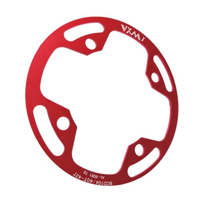 Protection De Plateau 42T – Anneau De Chaîne Plastique Pour Vélo, Cache-pignon