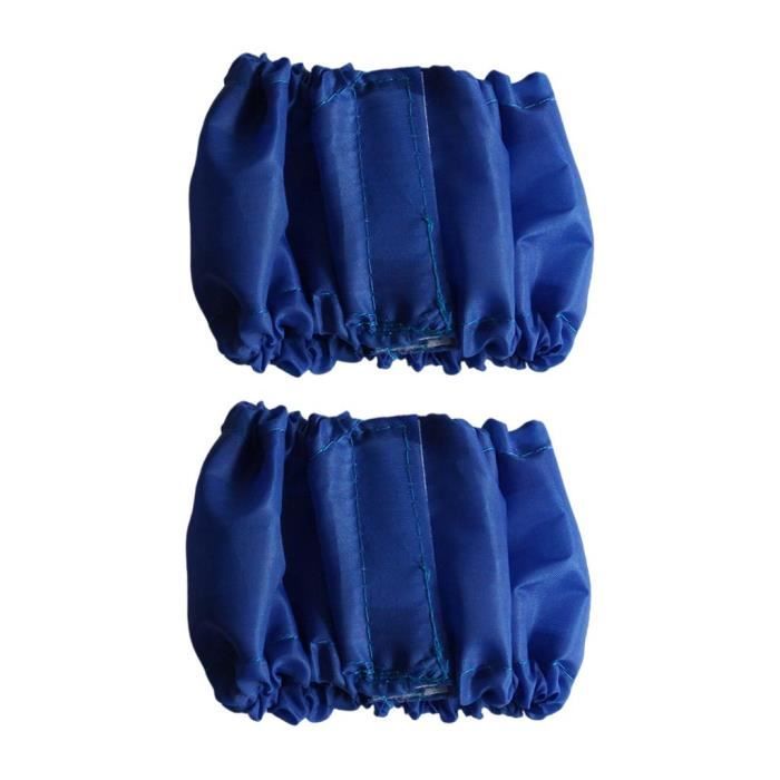 Couvre-roues De Poussette - Lot De 4 Housses Pour Garder Votre Sol Propre (Taille L Et S)