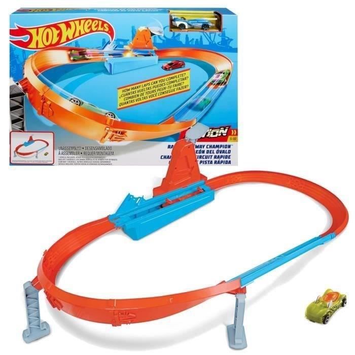 Hot Wheels - Piste des Champions - Petite Voiture - 5 ans et + - HOT WHEELS - GJM75