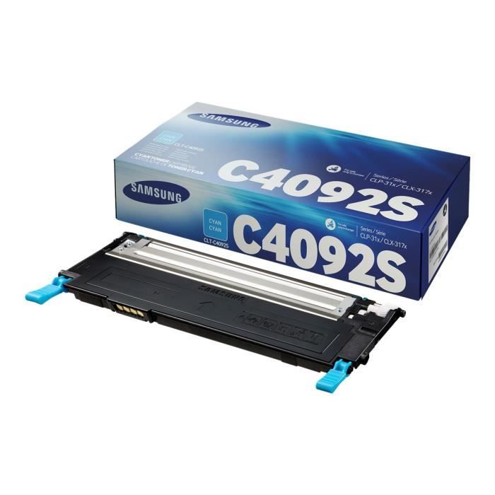 Samsung CLT Y4092SELS Toner Jaune HP - vue 2