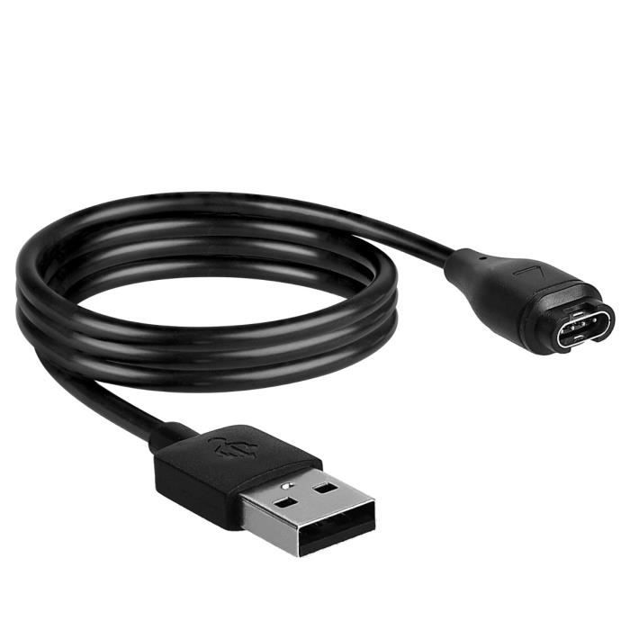 Pour câble de charge de montre Garmin, USB-C / Type-C femelle droit