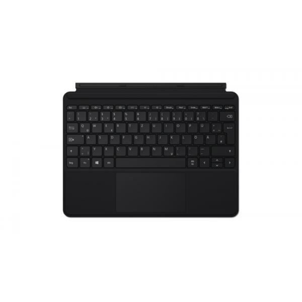 Microsoft Surface Go Type Cover - Clavier - avec pavé tactile, accéléromètre - rétro-éclairage - espagnol - noir - commercial - pour