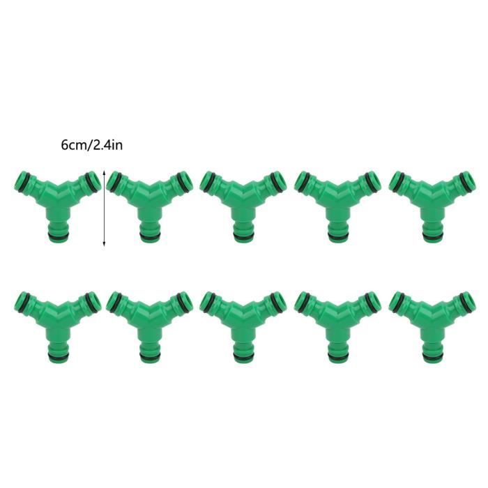 Lot De 10 Raccords De Tuyau Réduction/Extension - Diamètres 5 à 12 Mm - Pour Urinoir Féminin, Aquarium, Pompes - + Tube Silicone 12 Cm - 10