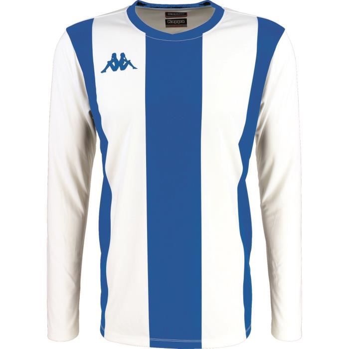 Maillot Entrainement ASC Amiens Kappa Manches Longues - Taille L - Bleu - Porté