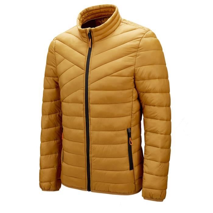 Doudoune L g re Court Homme Jaune Jaune Cdiscount Pr t Porter