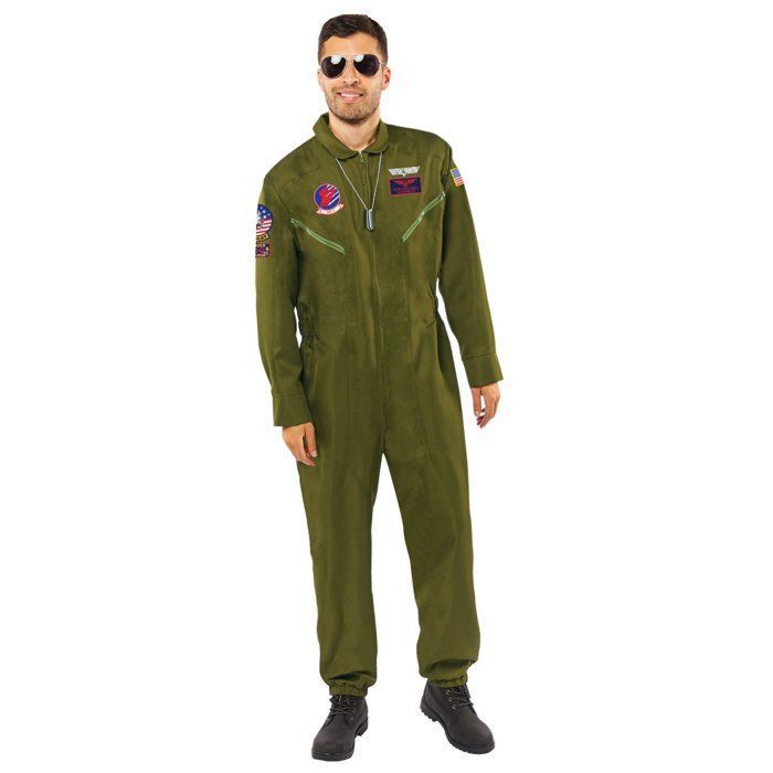 Déguisement combinaison Top Gun homme - Cdiscount Jeux - Jouets