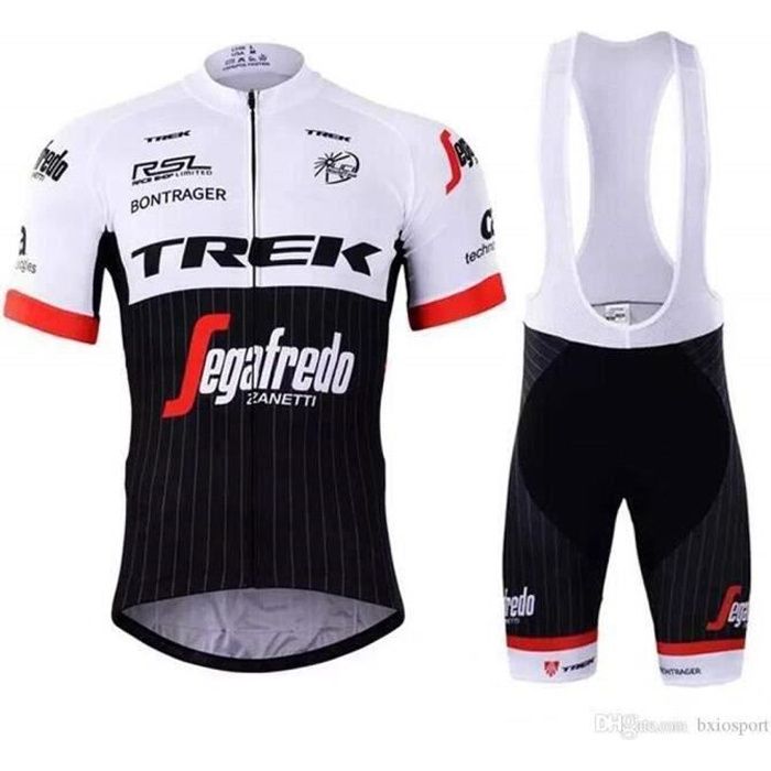 Ensemble de Maillot de Cyclisme Homme Cuissard Bretelle V lo