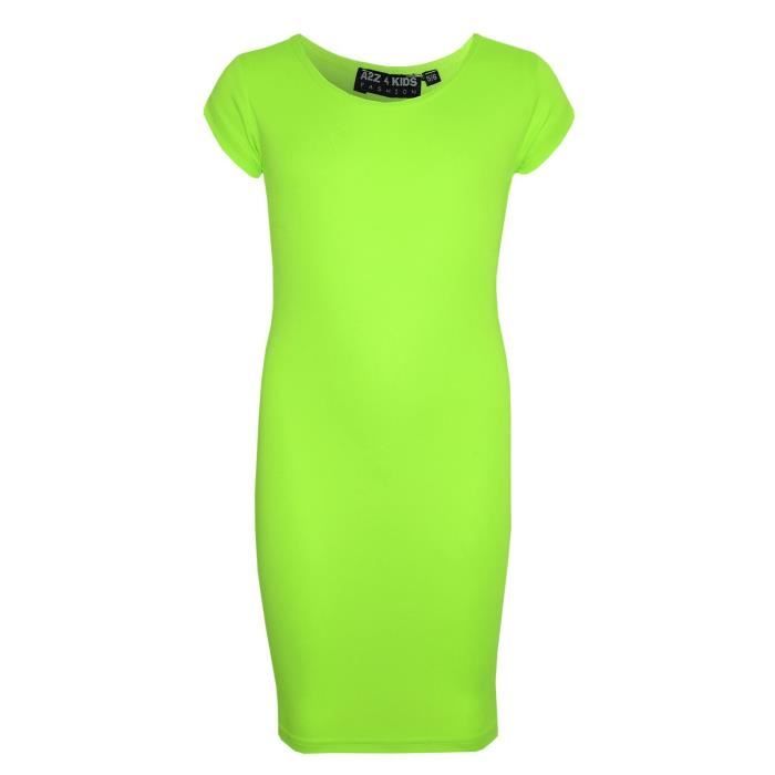 Robe fluo fille deals