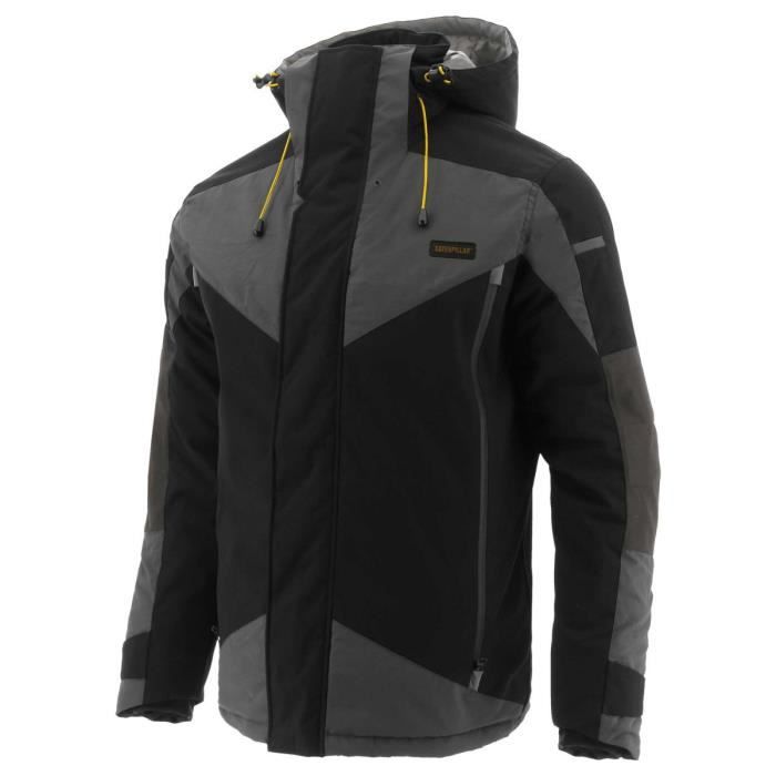 Parka Triton Noir et Gris - Caterpillar