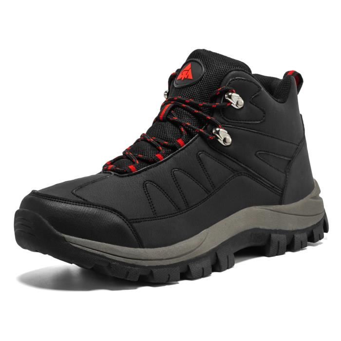 Bottes Cliffs Maximal Homme - Taille 44 - Noir - Randonnée, Travail, Lacets Et Zip