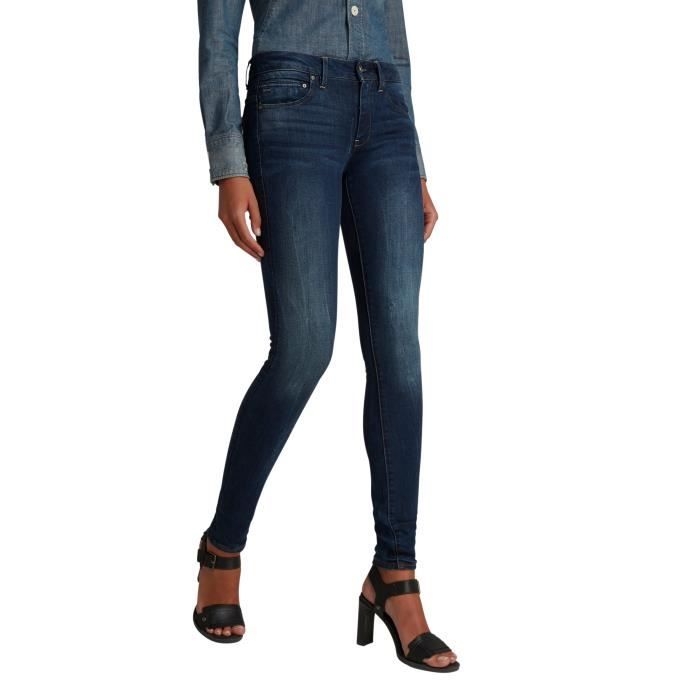 Jean G-STAR Brut Denim Pour Femme - Taille 24/32 - Bleu Délavé - Occasion Excellent état