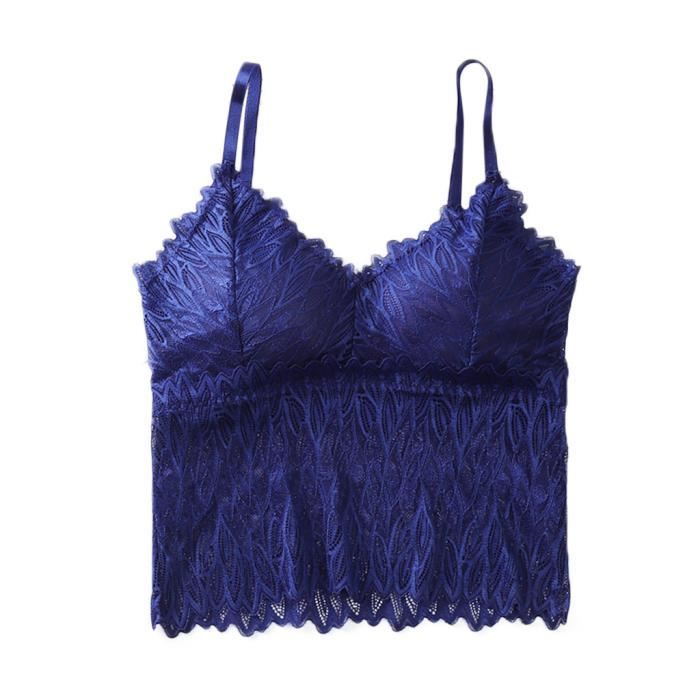 Pyjama Femme En Satin Bleu Avec Rembourrage - Lingerie Charmante, Kimono Rouge, Cadeau Coquin
