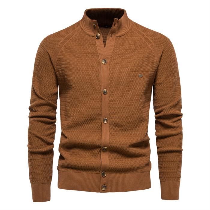 Cardigan boutonné homme clearance